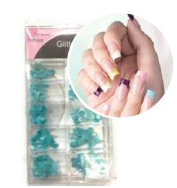 UÑAS POSTIZAS TIPS - CAJA CON 100 UNIDADES