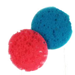 ESPONJA  de LIMPIEZA FACIAL x 2