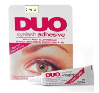 PEGAMENTO para PESTAÑAS