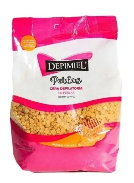 Cera en Perlas Natural x 400g