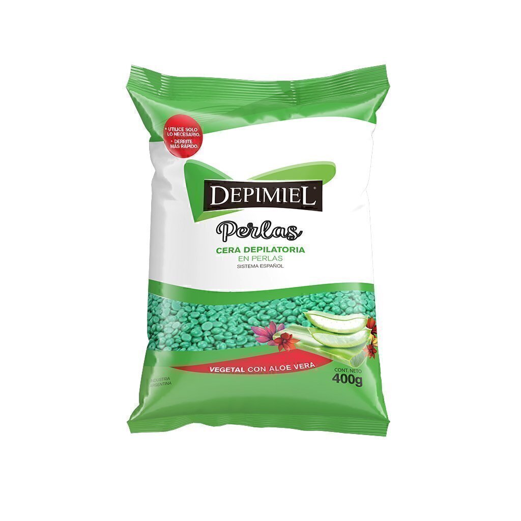 Cera en Perlas Vegetal x 400g