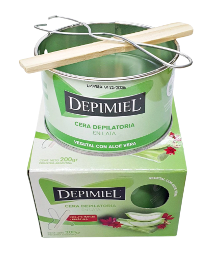 DEPIMIEL  CERA EN LATA VEGETAL CON ESTUCHE x 200gr