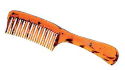 PEINE ESCARPIDOR PÚA DOBLE CAREY