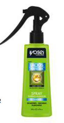IYOSEI LACIOS PERFECTOS - SPRAY THERMO ALISADOR - ACEITE DE COCO x 200ml