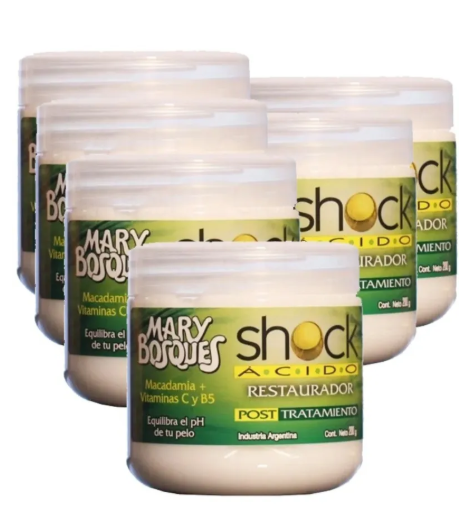 Shock Acido-equilibrante post tratamientos quimicos-pote x 200 g.-