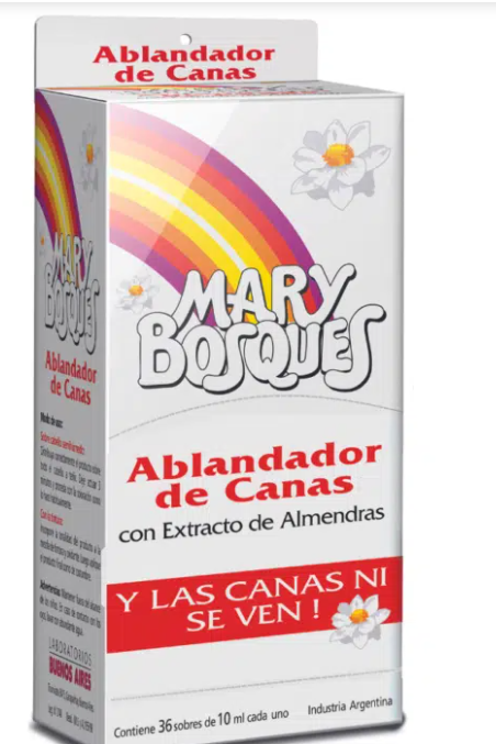 Ablandador de Canas-con extracto de almendras-sobre x 10 ml.-caja x 36 u.-