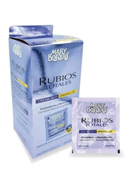 M.BOSQUES Crema antiamarillos-sobre x 20 g.-caja x 36 u.-