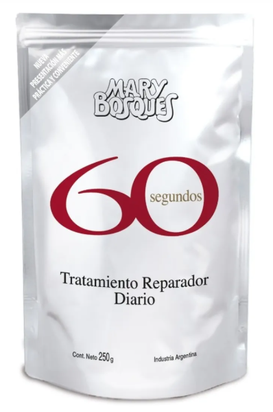 60 Segundos-tratamiento reparador diario-doypack x 250 g.-