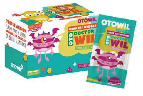 OTOWIL Dr.Wil - Piojicida | Sobre x25g 