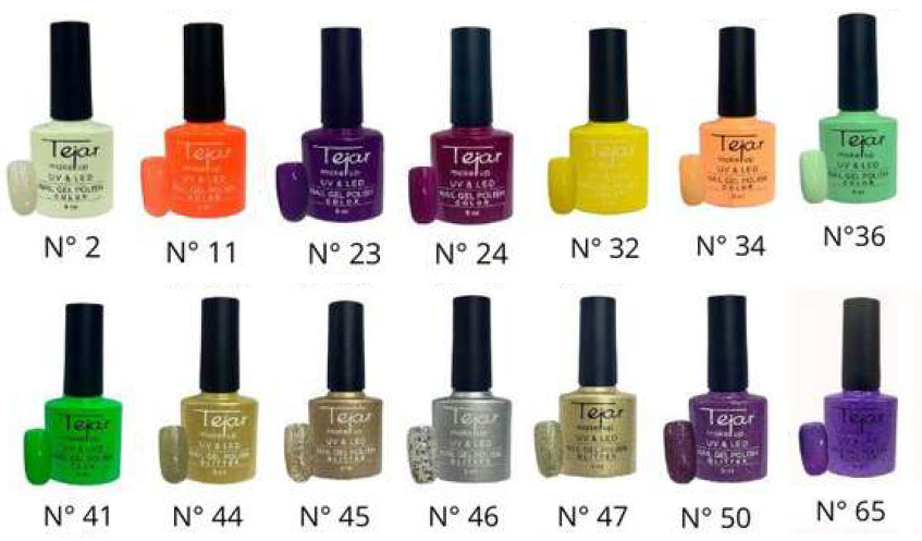 ESMALTES SEMIPERMANENTES COLORES