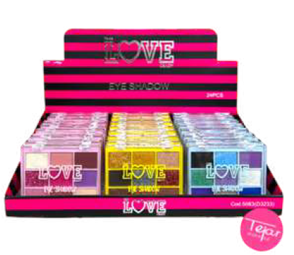 TEJAR SOMBRA EYESHADOW POR 9 COLORES