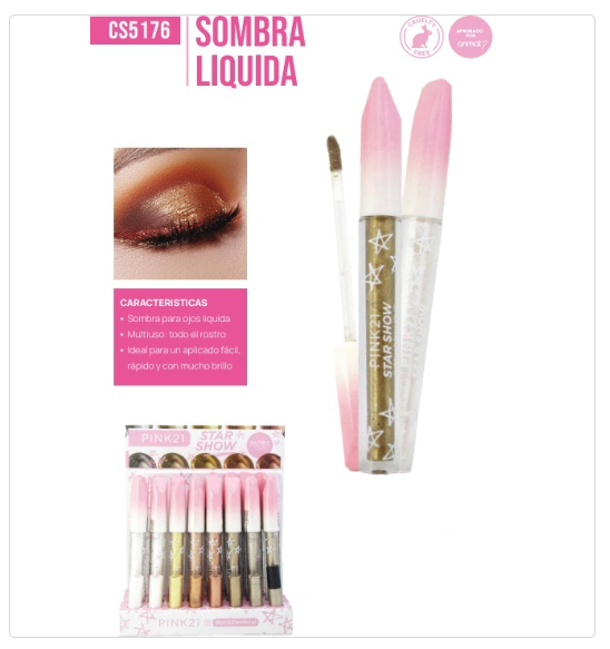 SOMBRA PARA OJOS + GLITER  PL.PK 009331      