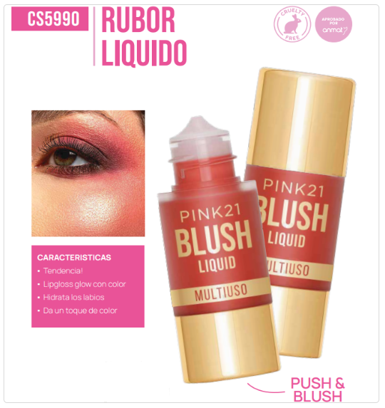 RUBOR LÍQUIDO  PL.PK 011136      