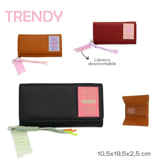 BILLETERA TRENDY  PL.MA 009193      