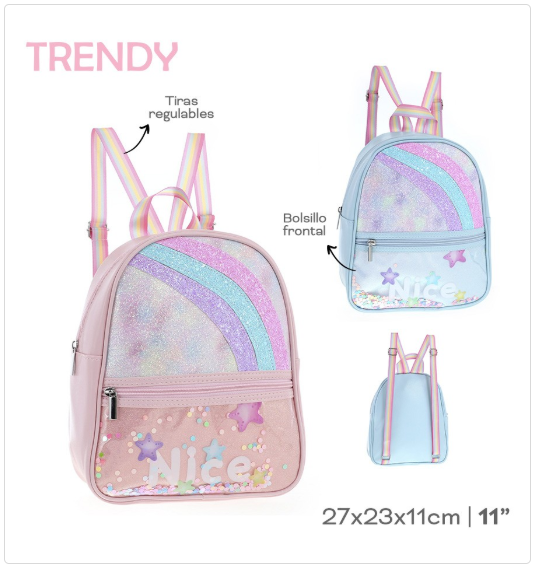 MOCHILA INFANTIL TRENDY  PL.MA 010634      