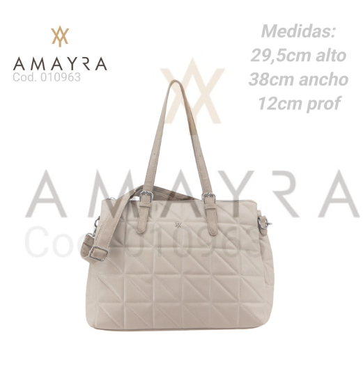 CARTERA AMAYRA CREMA                              