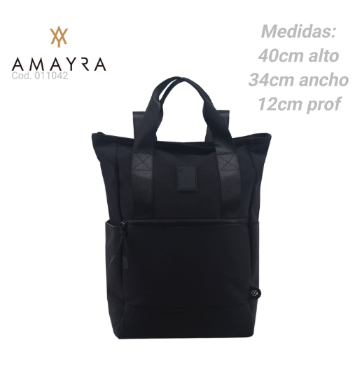 MOCHILA AMAYRA GRIS  PL.MA 011042      