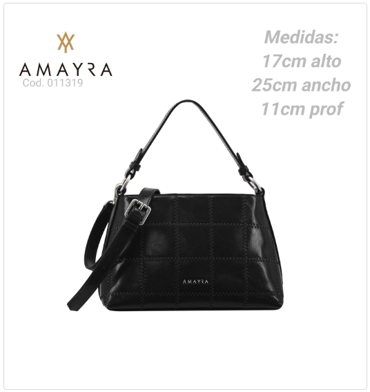 CARTERA AMAYRA NEGRA  PL.MA 011319      