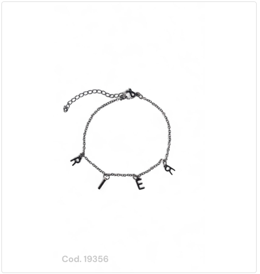 PULSERA ACERO  PL.AC 19356       