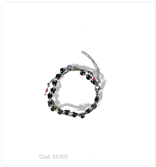 PULSERA ACERO 20CM  PL.AC 25707       