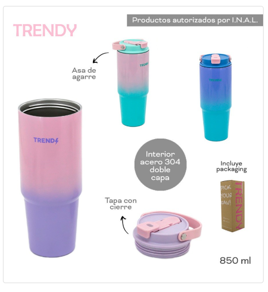 VASO TERMICO TRENDY                              