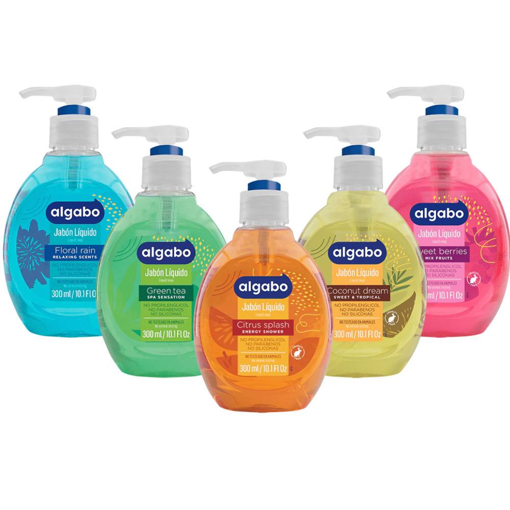 Algabo JABON LIQUIDO BOMBA SURTIDO