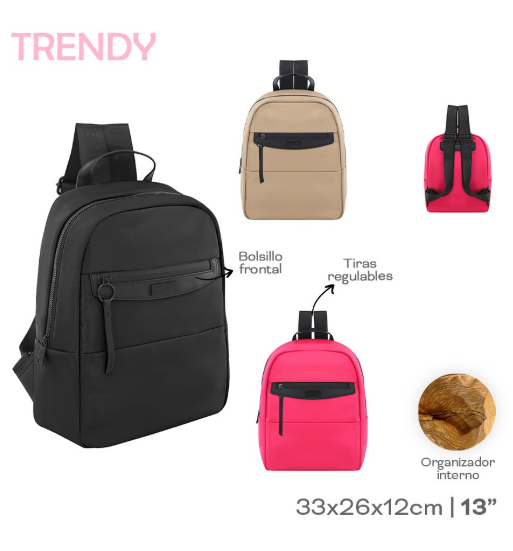 MOCHILA TRENDY                              