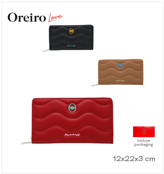 MAXI BILLETERA "OREIRO LOVE"                              