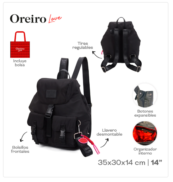 MOCHILA OREIRO  PL.MA011705      