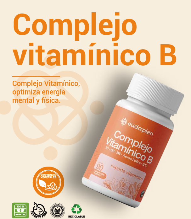 COMPLEJO VITAMINICO B - x 90 comprimidos vegetal
