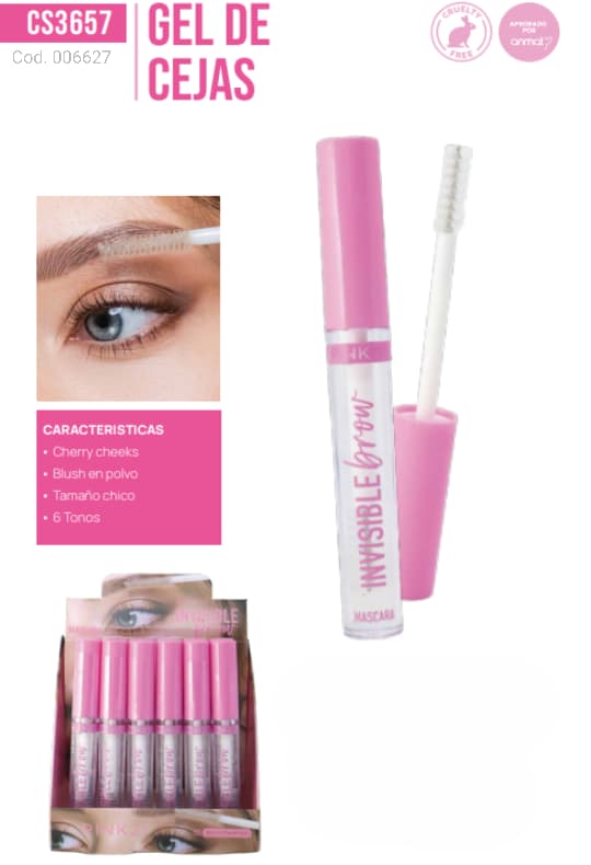 GEL DE CEJAS PINK 21