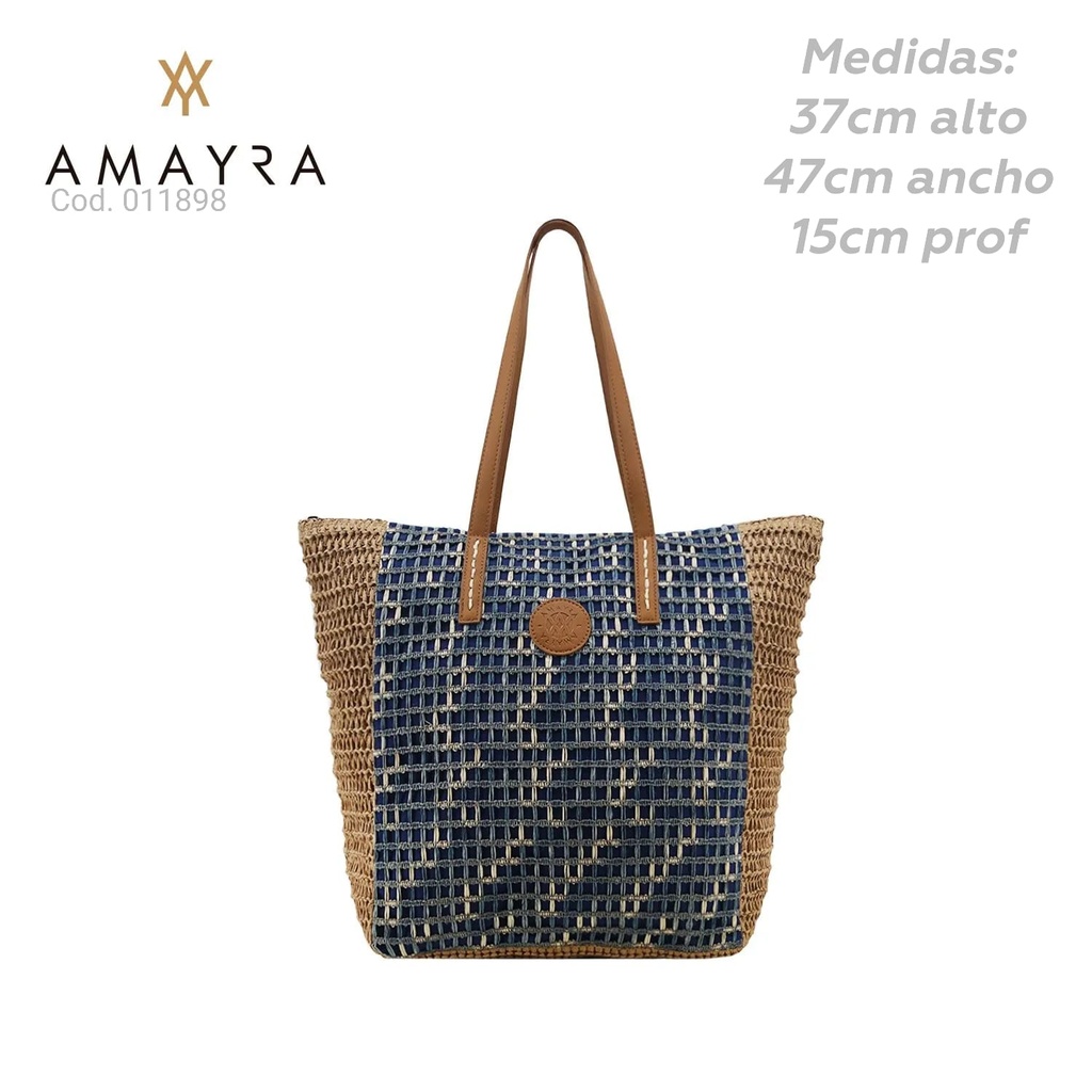 BOLSO PLAYERO AMAYRA PL.MA 11898