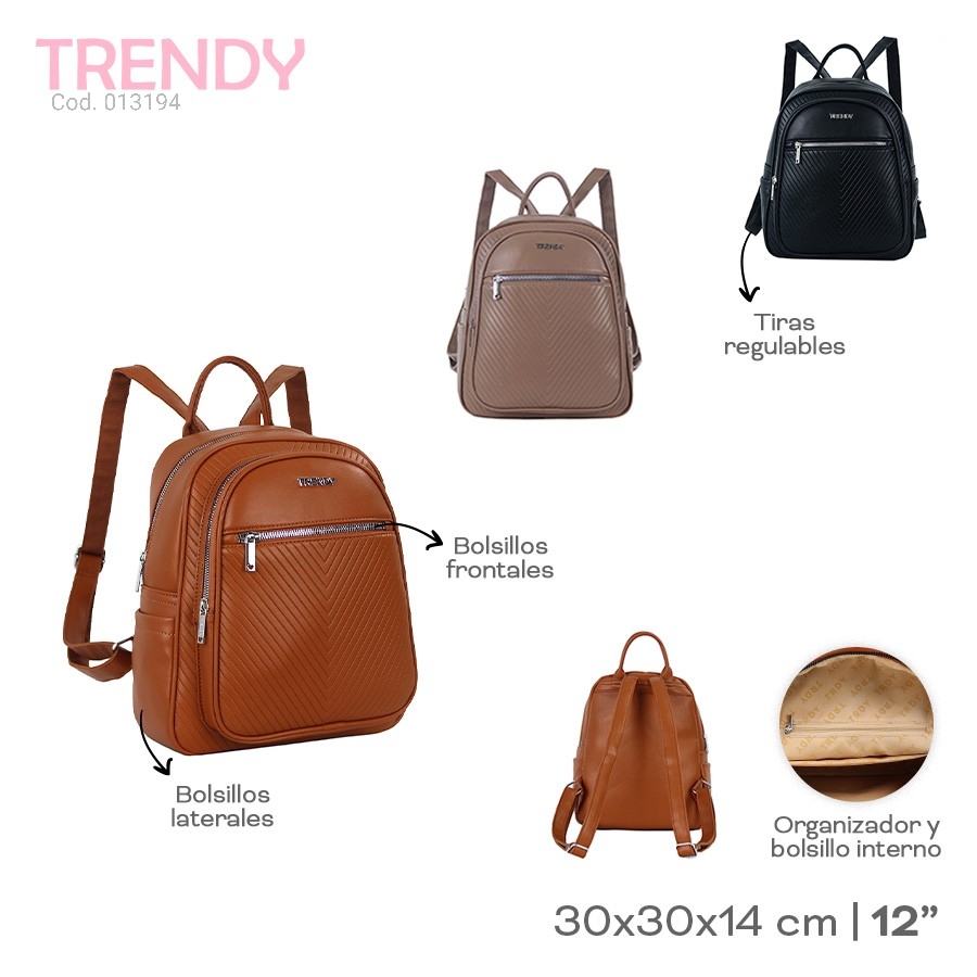 MOCHILA TRENDY PL.MA 13194