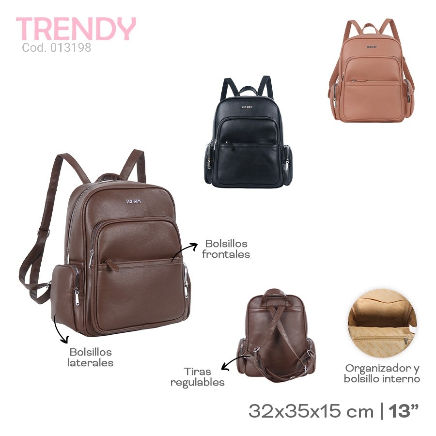 MOCHILA TRENDY PL.MA 13198