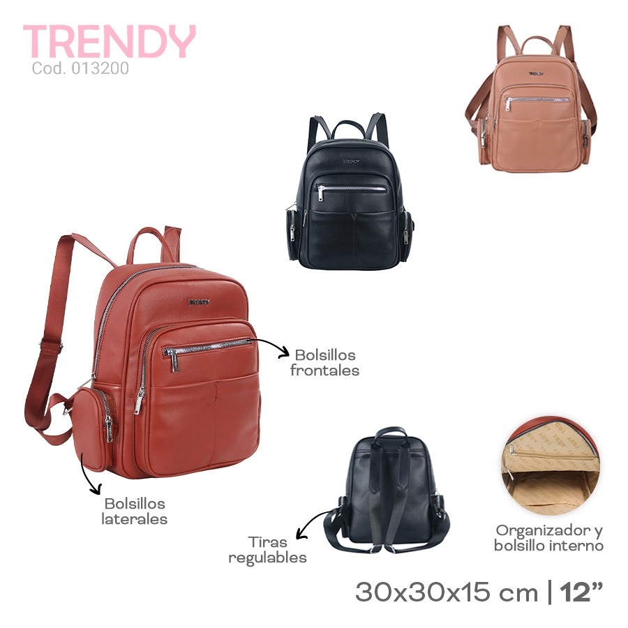 MOCHILA TRENDY PL.MA 13200
