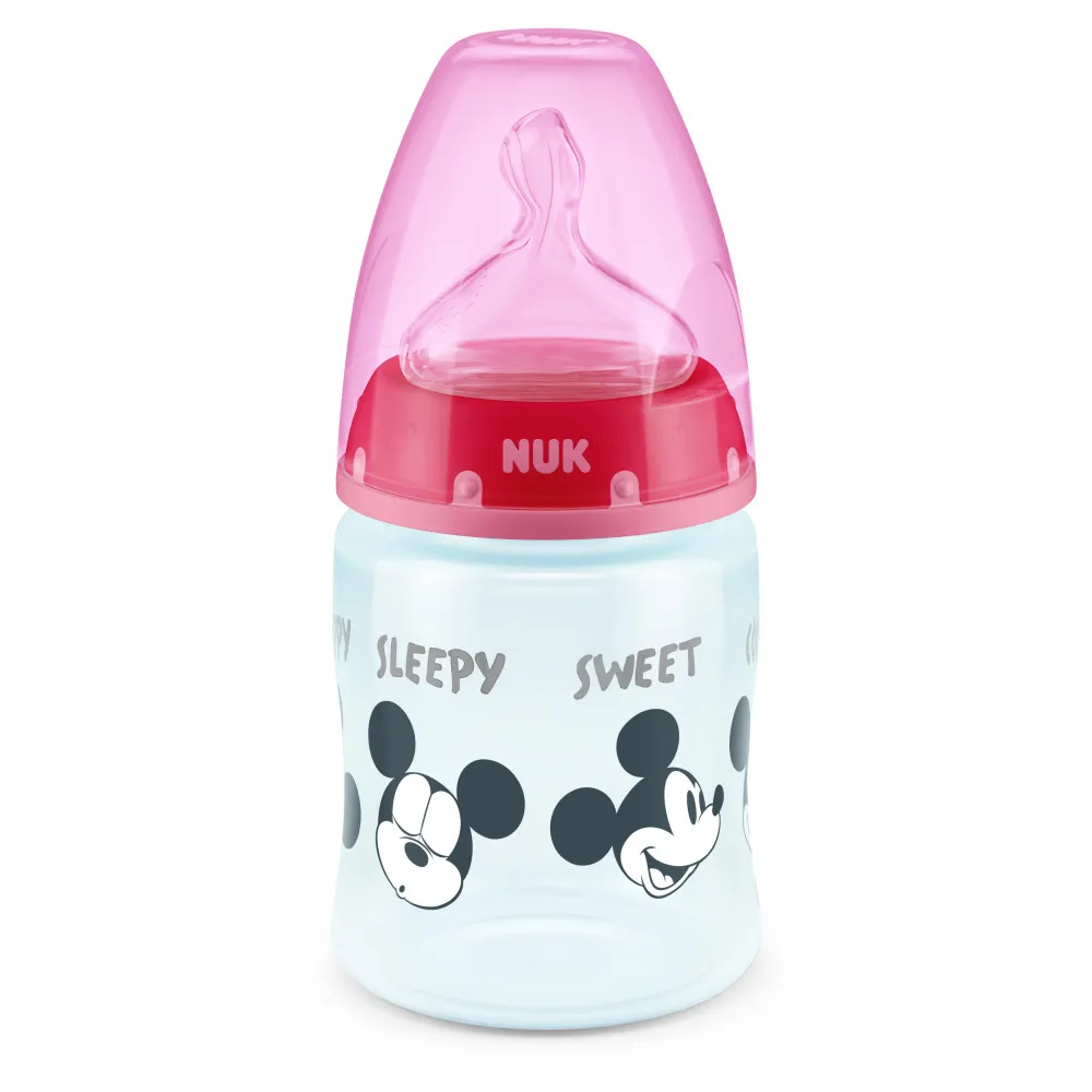 Mamadera FC+ 150 ml Cont de Temp MICKEY MOUSE Roja