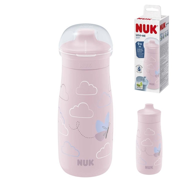 Vaso Mini-Me Sip 300ml Mariposa - Rosa