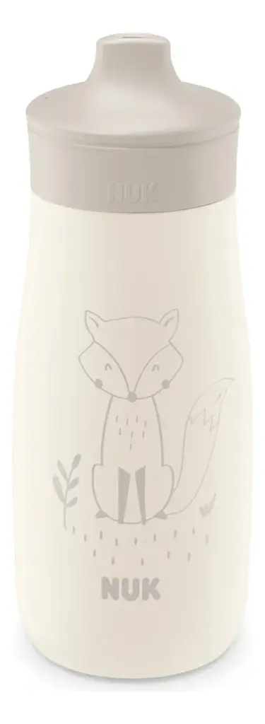 Vaso Mini-Me Sip Acero Inoxidable 300ml Zorro -Beige