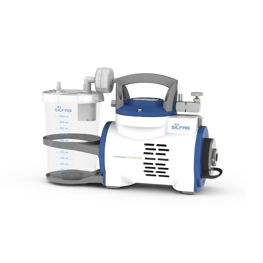 Aspirador de uso continuo 12Vcc, frasco de 1 litro