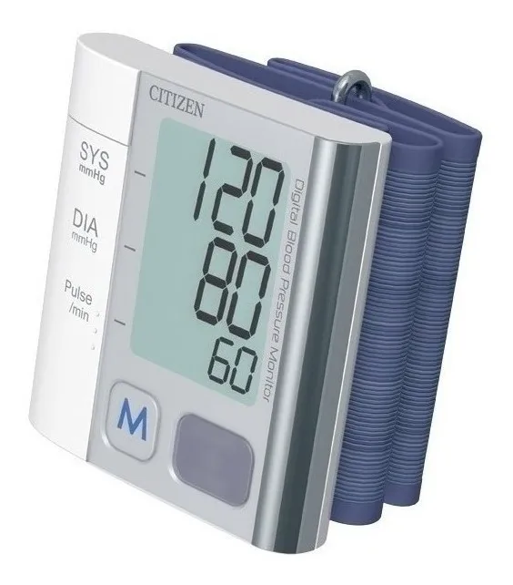 Tensiómetro Digital Automático de Muñeca ultradelgado, 90 memorias, con indicador de arritmia y movimiento corporal