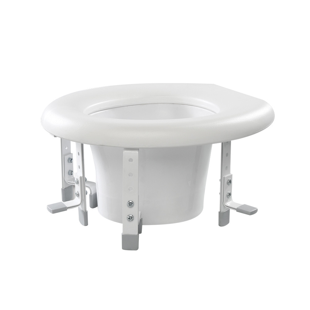 Asiento elevainodoro con soportes de aluminio