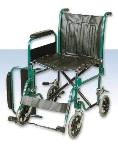 Silla para transporte con freno, pintada ancho 46cm