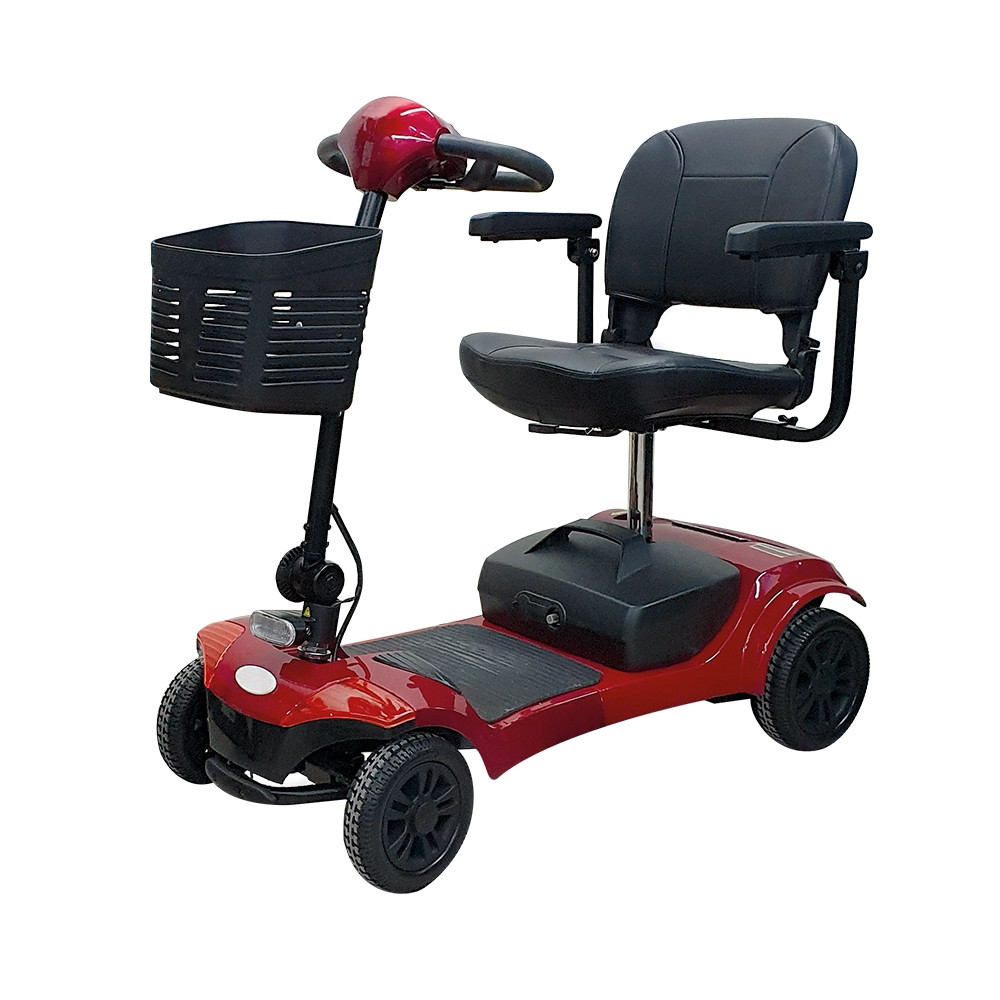 Mini Scooter de 4 Ruedas Rojo