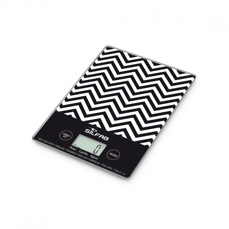 Balanza digital de cocina Ultra Slim Chevron