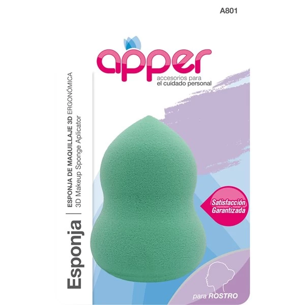 Esponja de maquillaje 3D ergonómica Apper
