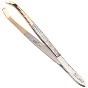 Doc. Pinza dep. recta dorada KRETZER