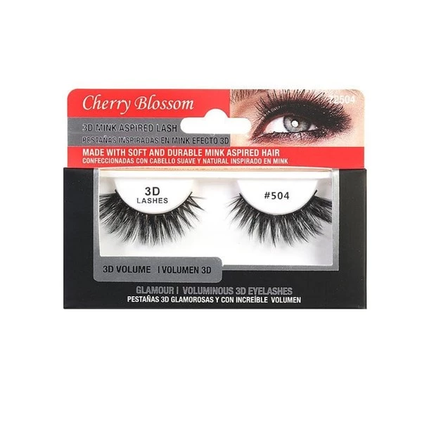 Pestañas postizas Mink Cherry Blossom #504