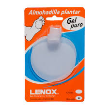 ALMOHADILLA PLANTAR CON REALCE - mayor amortiguacion. Blister x 2 unidades, tamaño grande