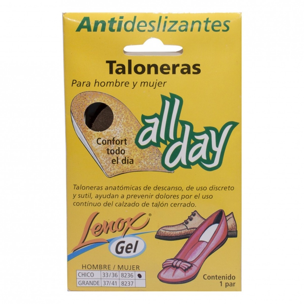 Taloneras ALL DAY DISPLAY X 12 UNIDADES. Tamaño chico