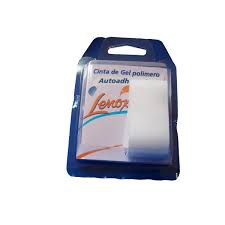 CINTA EXTRA DELGADA DE GEL PURO EN TIRA SIN TELA. ENVASE X 1 Unid. 2,5 x 28 cm. 1,2mm